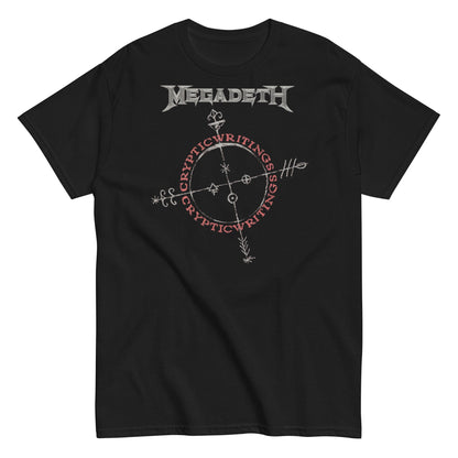 Megadeth Cryptic Writings Officially Licensed Mens T Shirt Black