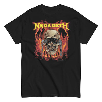 Megadeth Flash Burn Officially Licensed Mens T Shirt Black