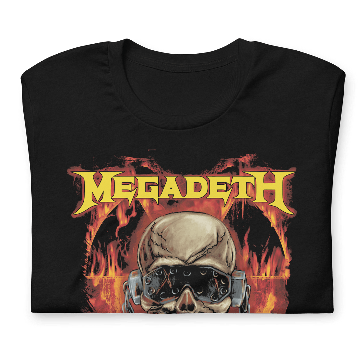 Megadeth Flash Burn Officially Licensed Mens T Shirt Black