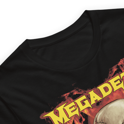 Megadeth Flash Burn Officially Licensed Mens T Shirt Black