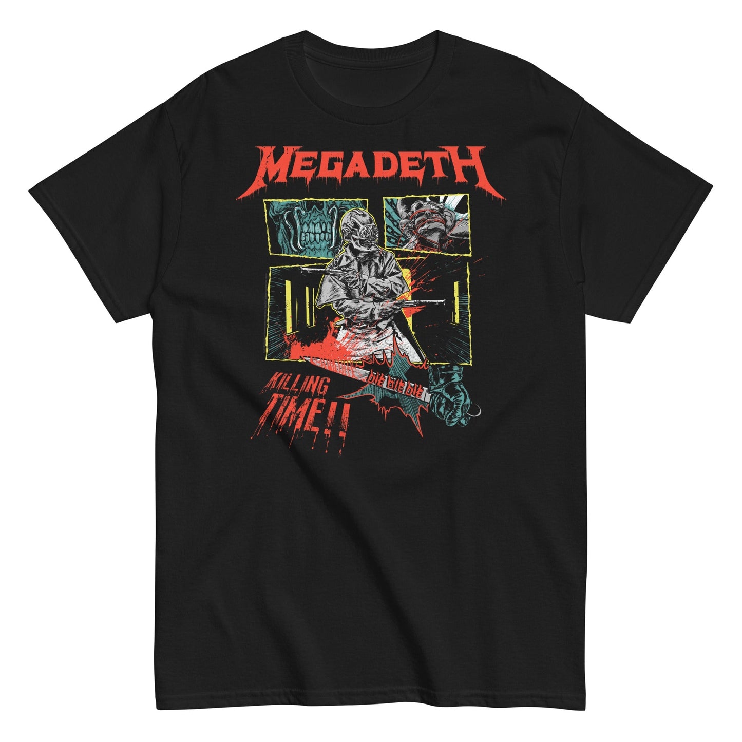 Megadeth Killing Time Mens T Shirt Black