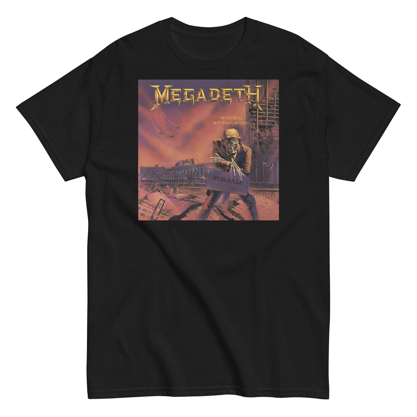 Megadeth Peace Sells but Who's Buying? Mens T Shirt Black