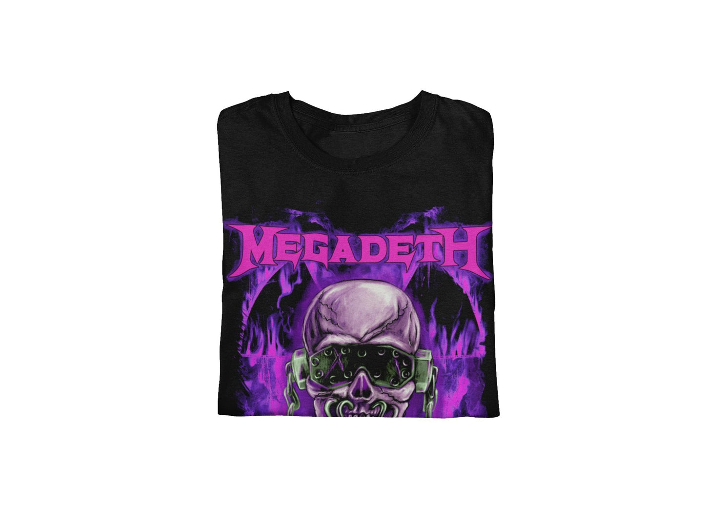 Megadeth Purple Nuclear Mens T Shirt Black