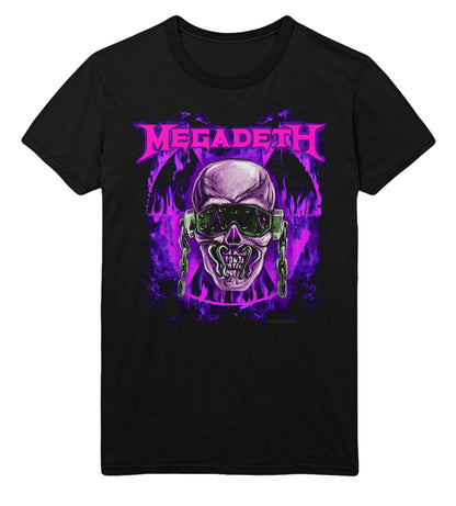 Megadeth Purple Nuclear Officially Licensed Mens T Shirt Black