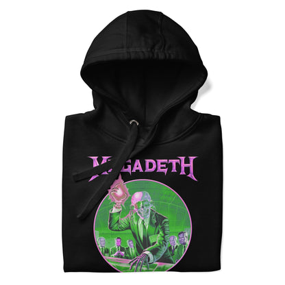 Megadeth Purple Rust Classic Mens Hoodie Black