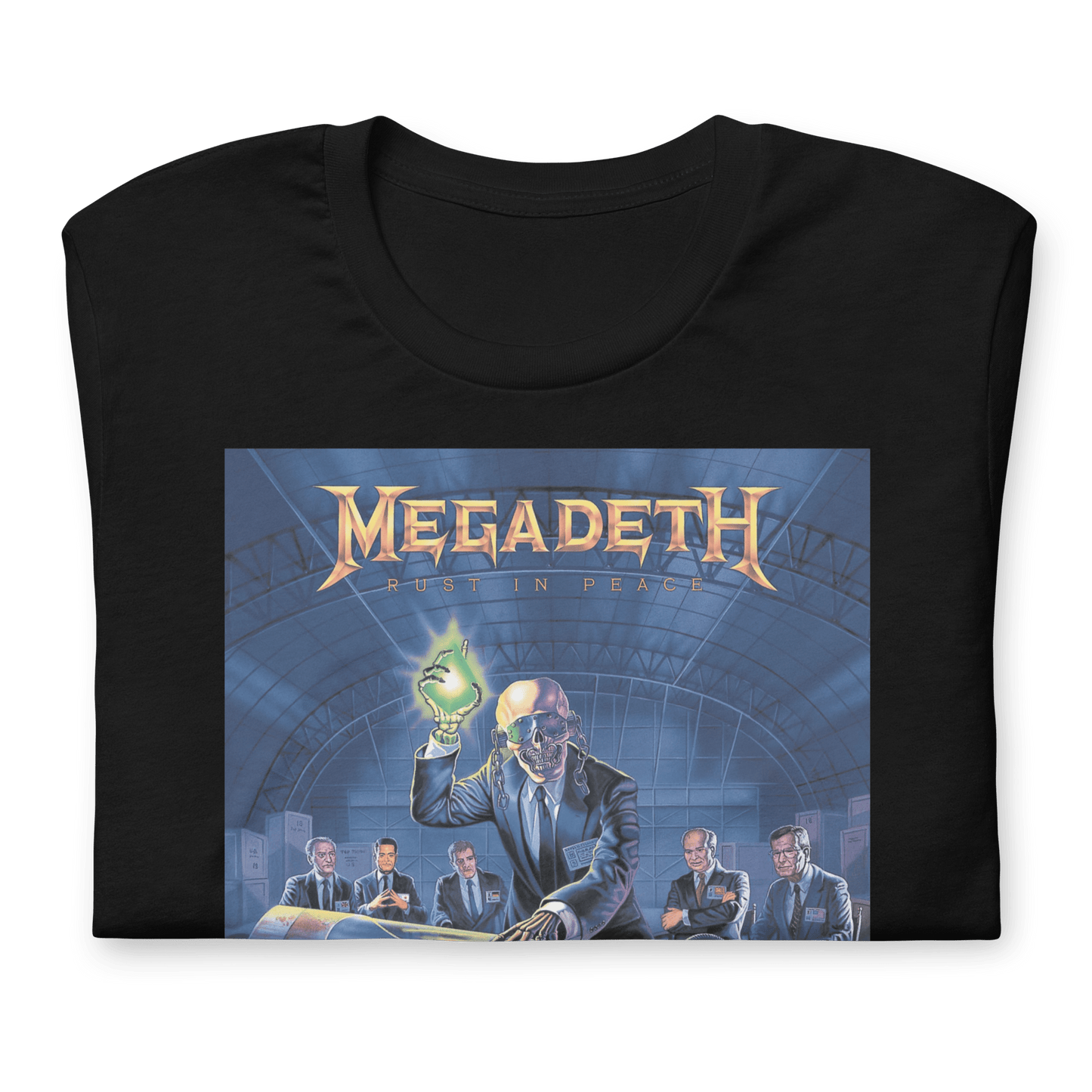 Megadeth Rust in Peace Officially Licensed Mens T Shirt Black