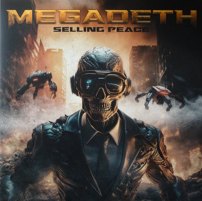 Megadeth - Selling Peace: Monsters of Rock Argentina 1997 (Limited Edition, Red / Black Splatter Colored Vinyl) [Import] Vinyl Record