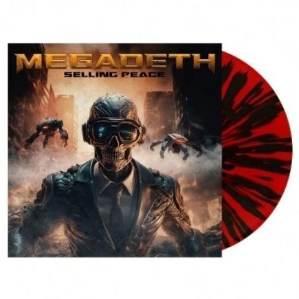 Megadeth - Selling Peace: Monsters of Rock Argentina 1997 (Limited Edition, Red / Black Splatter Colored Vinyl) [Import] [Vinyl] Vinyl Record