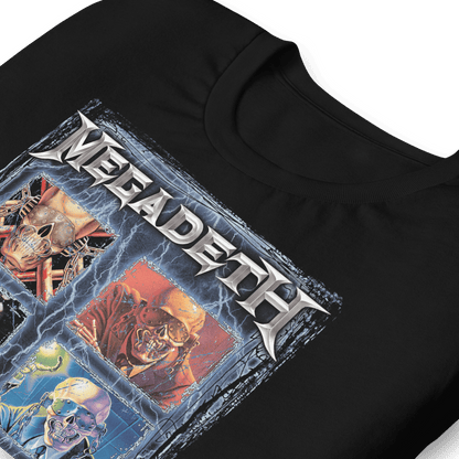 Megadeth Six Vics Officially Licensed Mens T Shirt Black