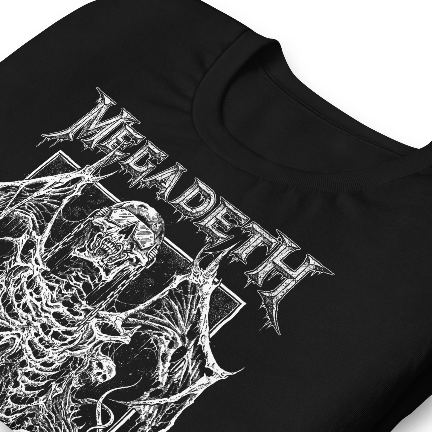 Megadeth Skeleton Wings Officially Licensed Mens T Shirt Black