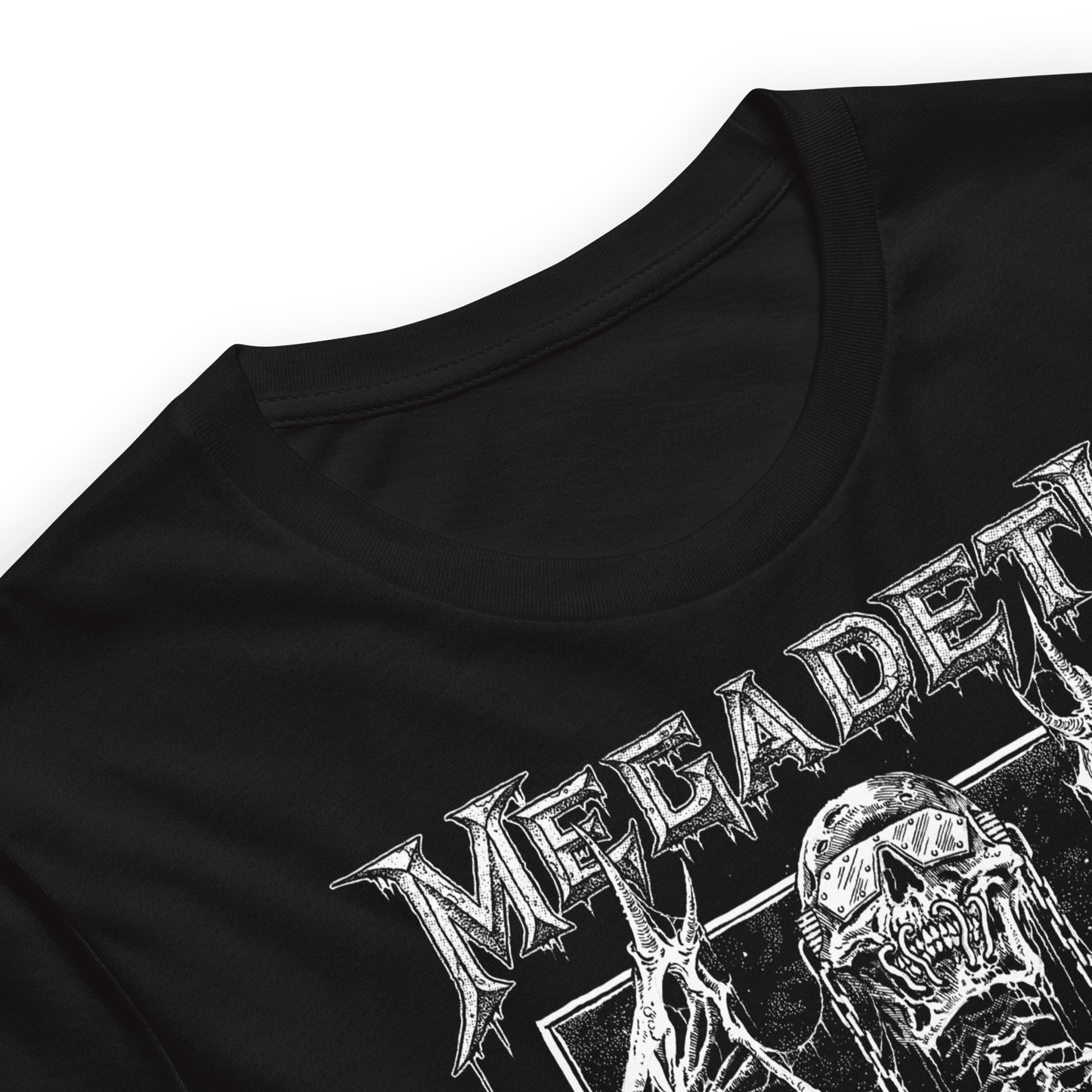 Megadeth Skeleton Wings Officially Licensed Mens T Shirt Black