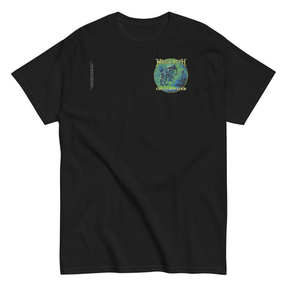 Megadeth Small Contaminated Officially Licensed Mens T Shirt Black