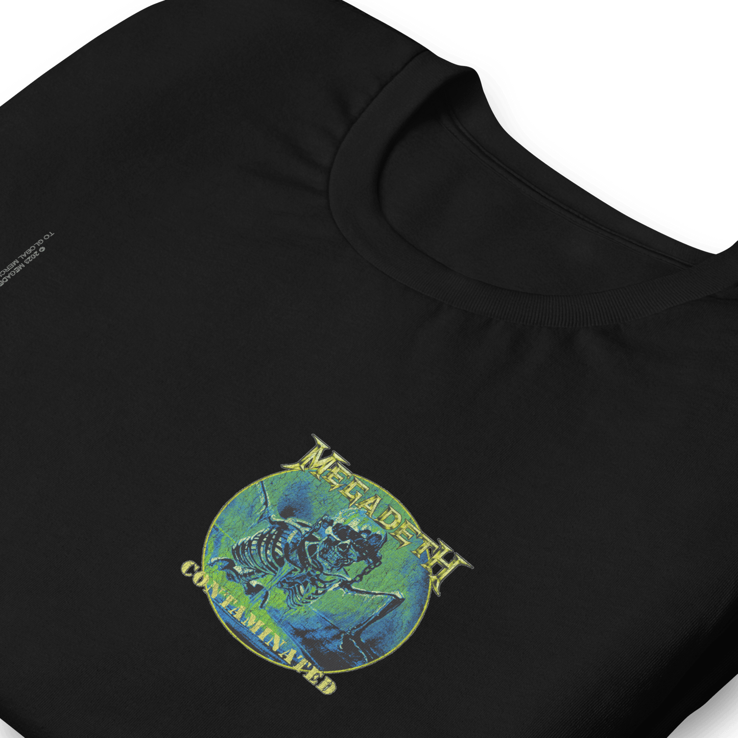 Megadeth Small Contaminated Officially Licensed Mens T Shirt Black