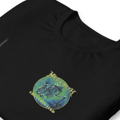 Megadeth Small Contaminated Officially Licensed Mens T Shirt Black
