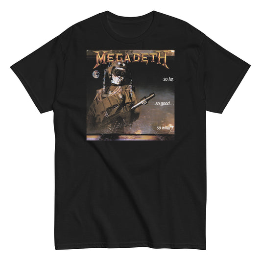 Megadeth So Far, So Good, So What? Mens T Shirt Black