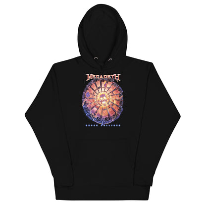 Megadeth Super Collider Classic Mens Officially Licensed Hoodie Black