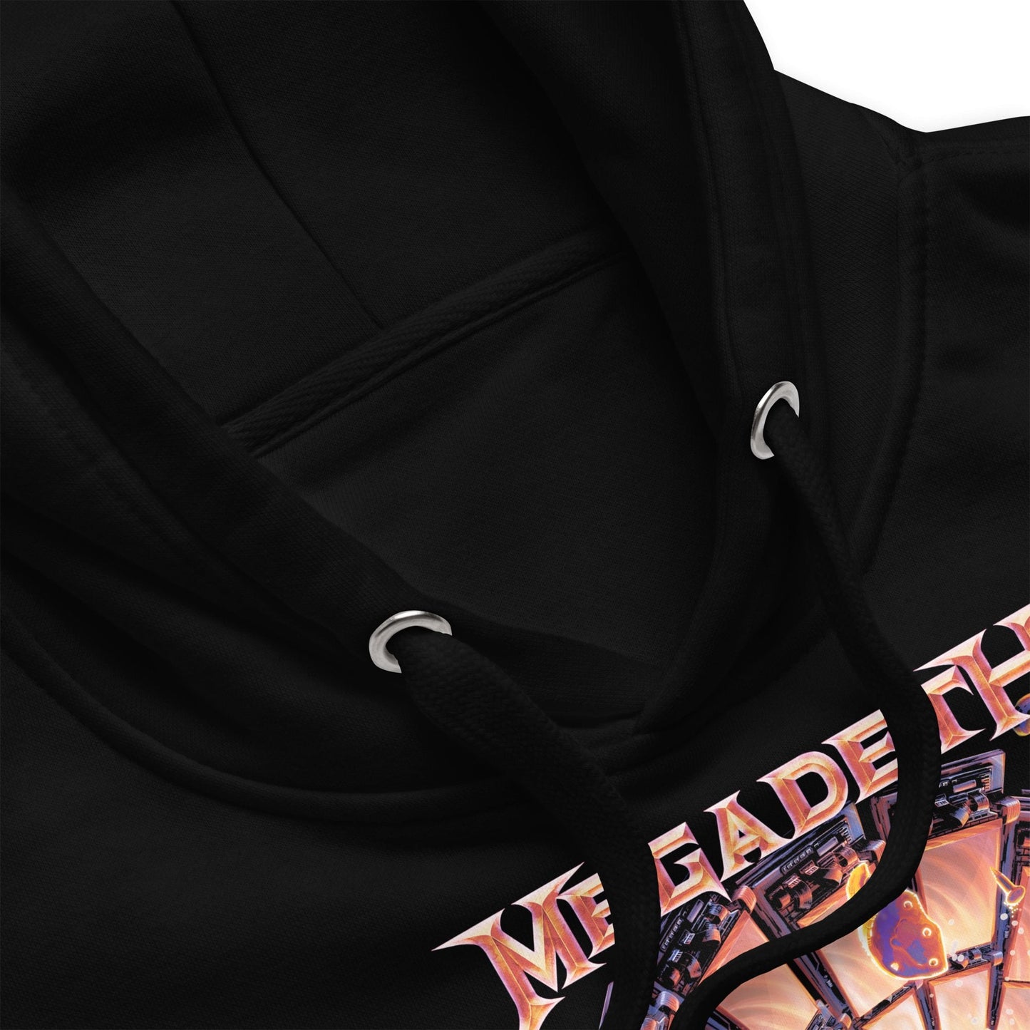 Megadeth Super Collider Classic Mens Officially Licensed Hoodie Black