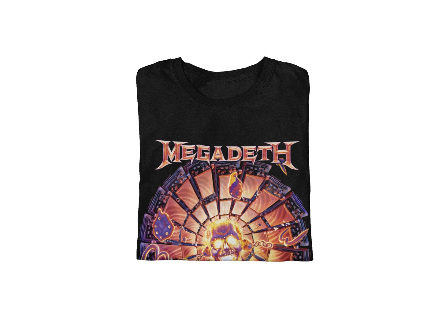 Megadeth Super Collider Jumbo Print Mens T Shirt Black