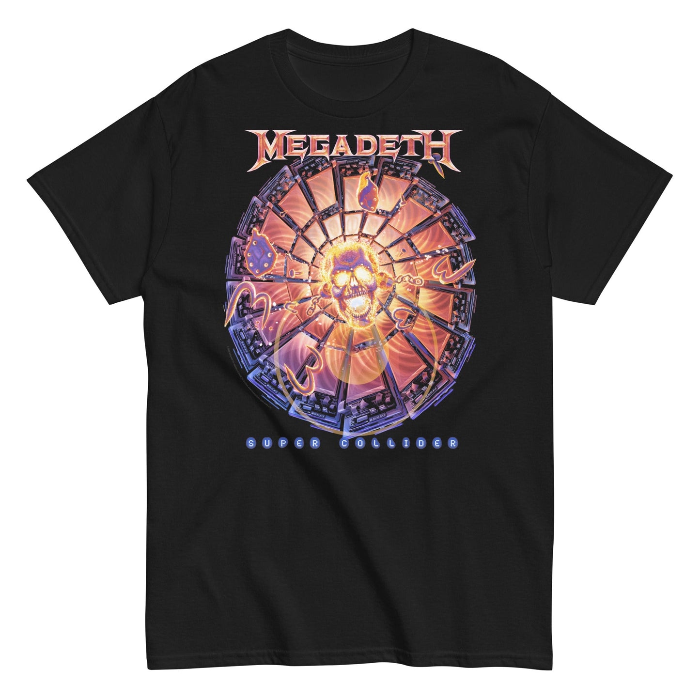 Megadeth Super Collider Mens T Shirt Black