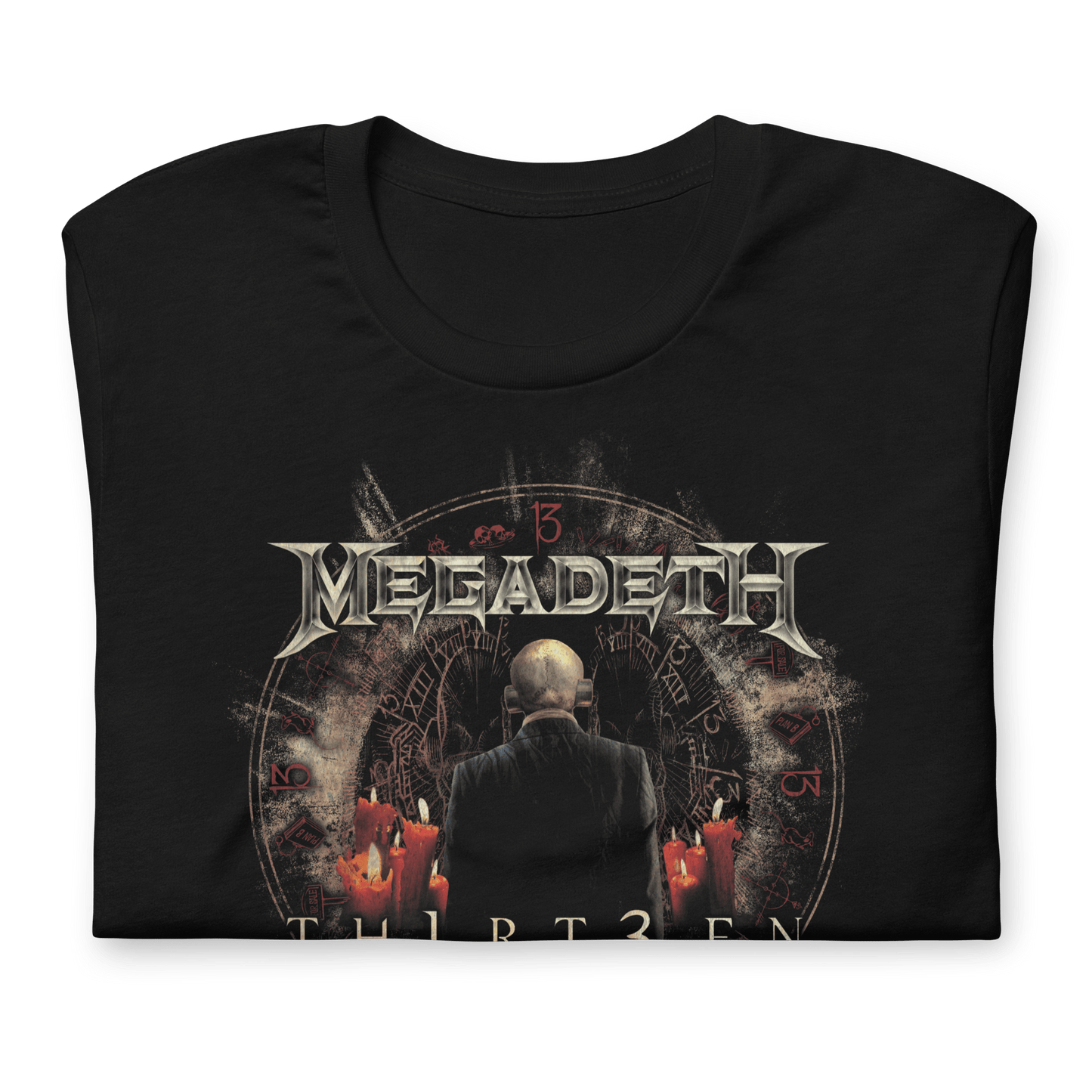 Megadeth Th1rt3en Officially Licensed Mens T Shirt Black