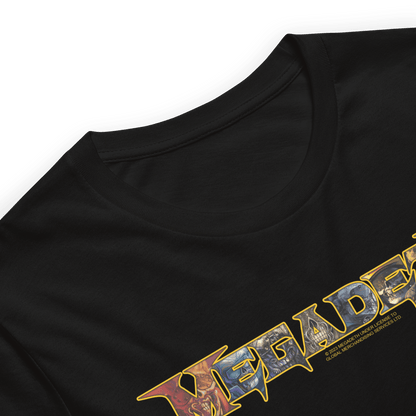 Megadeth Vic Lettered Logo Officially Licensed Mens T Shirt Black