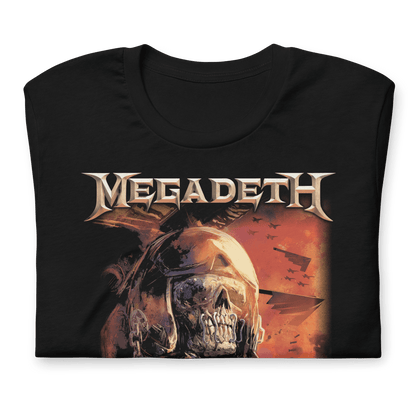 Megadeth Vic Staring Officially Licensed Mens T Shirt Black