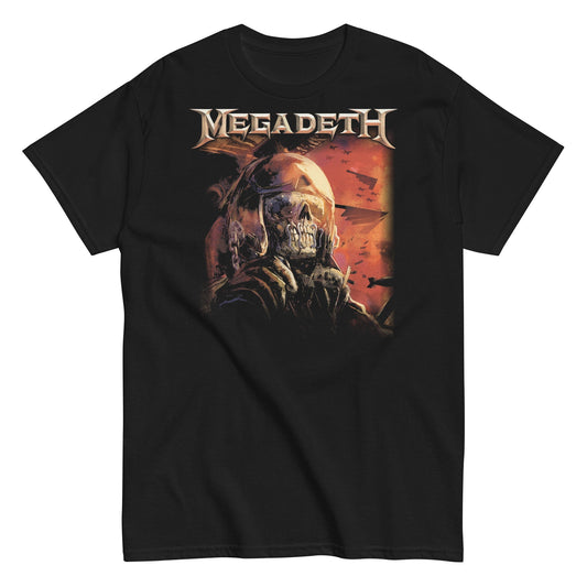 Megadeth Vic Staring Mens T Shirt Black