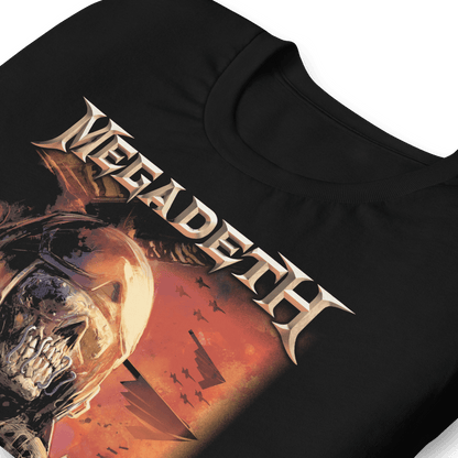 Megadeth Vic Staring Officially Licensed Mens T Shirt Black
