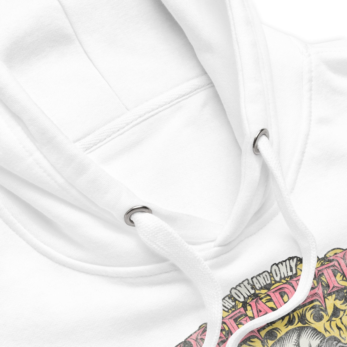 Megadeth Vintage Built for Speed Classic Mens Officially Licensed Hoodie White