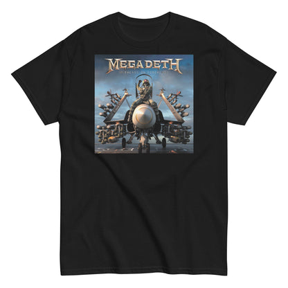 Megadeth Warheads on Foreheads Officially Licensed Mens T Shirt Black