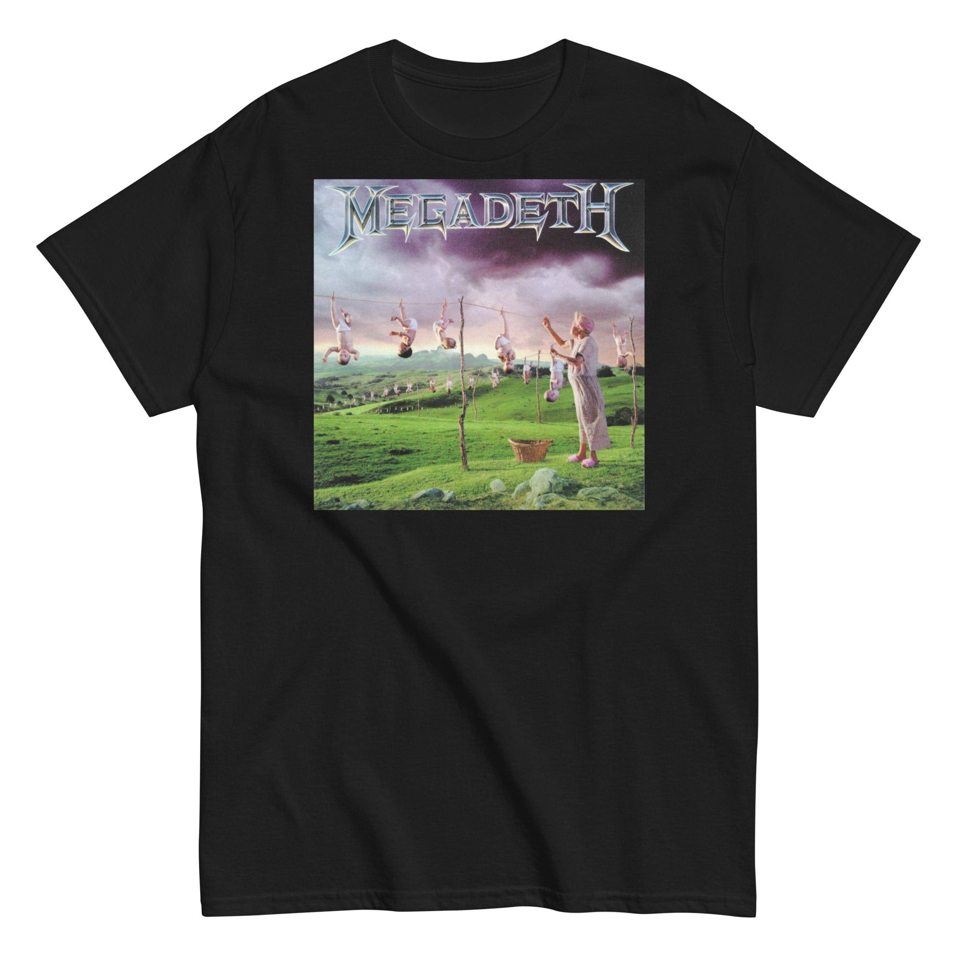 Megadeth Youthanasia Officially Licensed Mens T Shirt Black