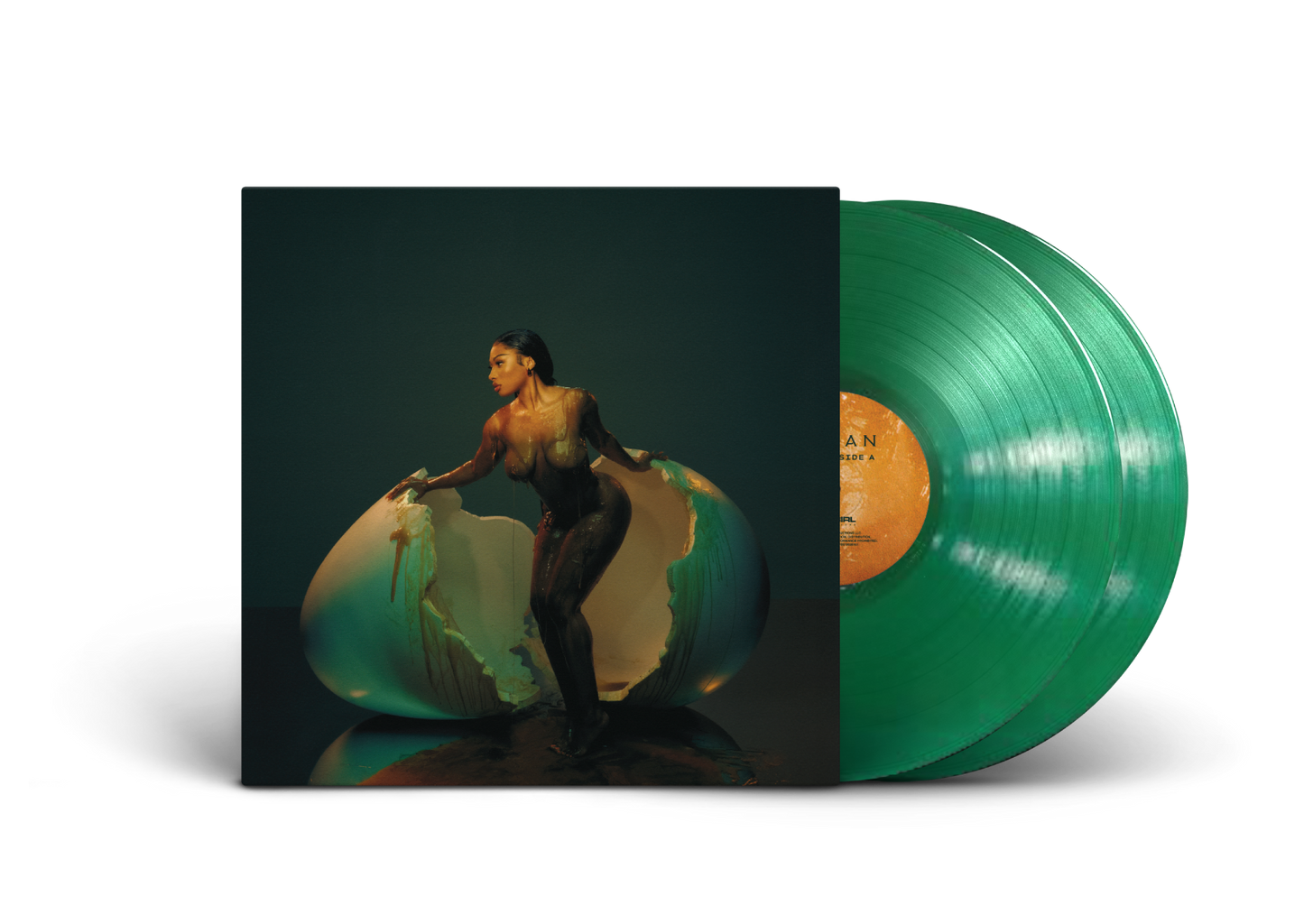 Megan Thee Stallion - Megan [Explicit Content] (Indie Exclusive, Opaque Green Colored Vinyl) (2 Lp) Vinyl Record