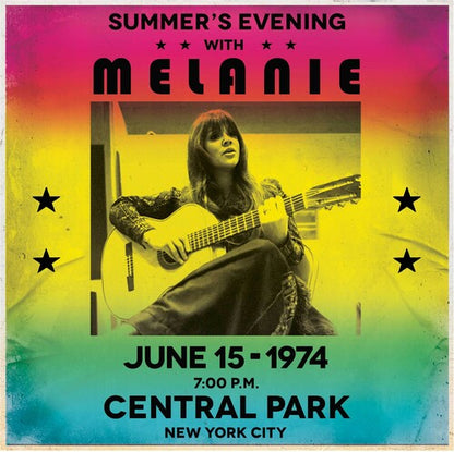 Melanie - Central Park 1974 (Colored Vinyl, Pink, Poster) (2 Lp's) Vinyl Record