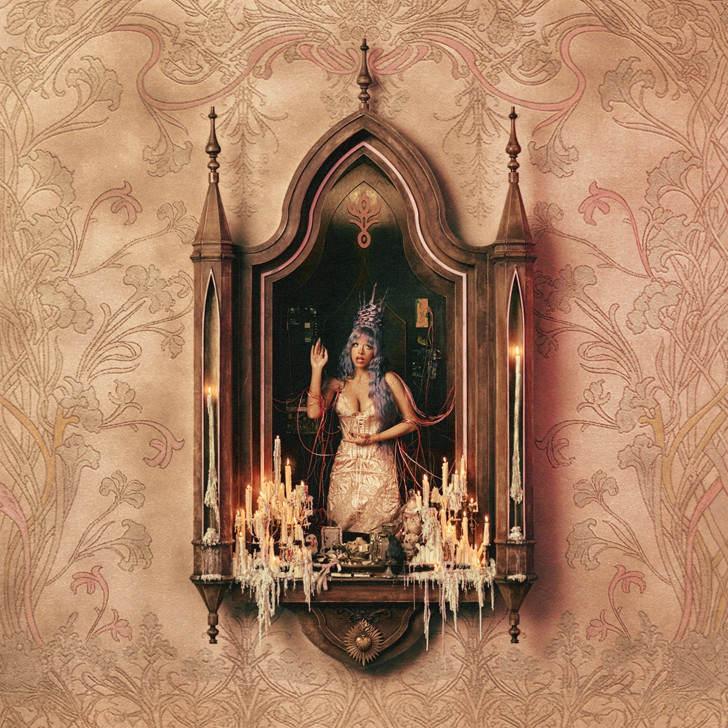 Hades (Gatefold Jacket-20Pg Booklet-12X24 Poster) [Victorian Blush Vinyl] [2LP] Vinyl Record