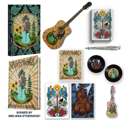 Heartstrings Melissa Etheridge & Her Guitars - Platinum Edition Bundle Book