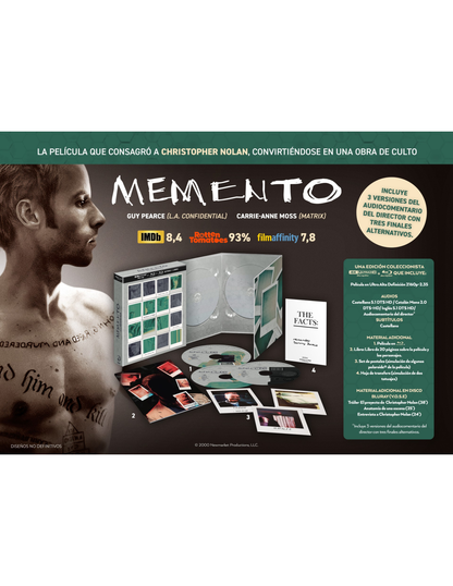 Memento - Collector's Edition (4K Ultra HD + Blu-ray)