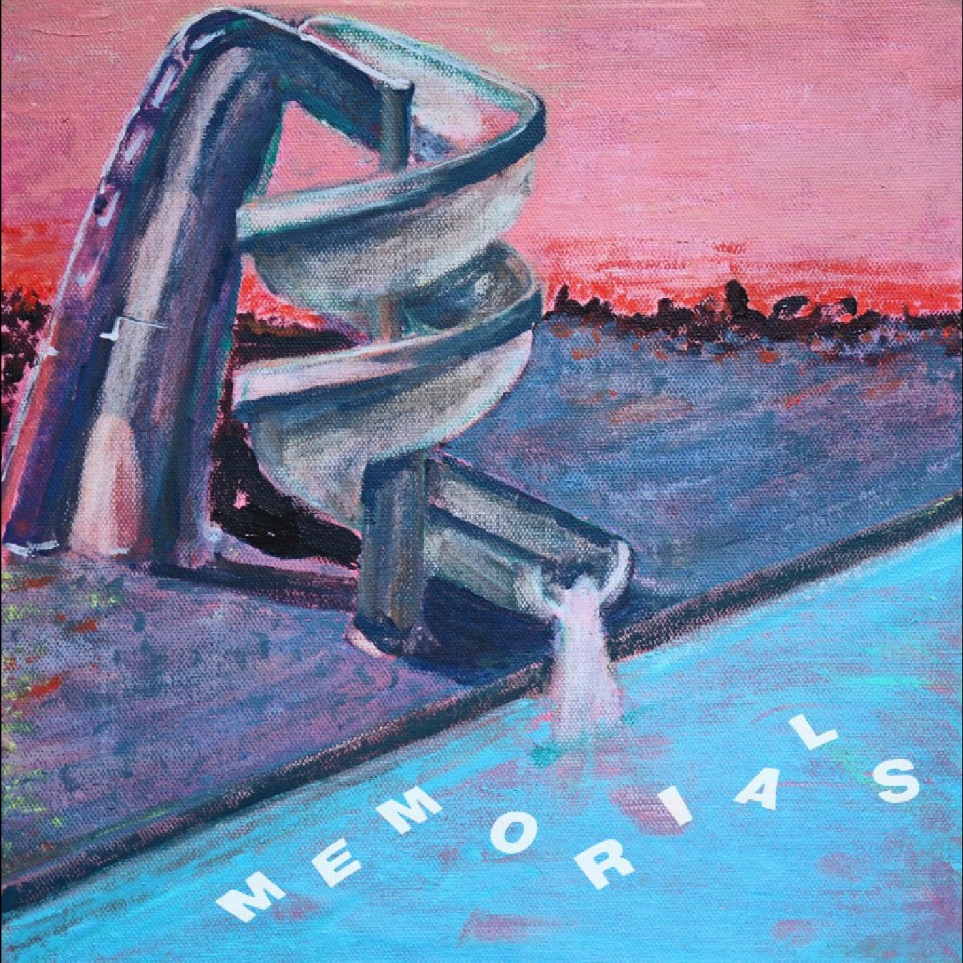 Memorial Waterslides (Blue Vinyl) [Vinyl] Vinyl Record