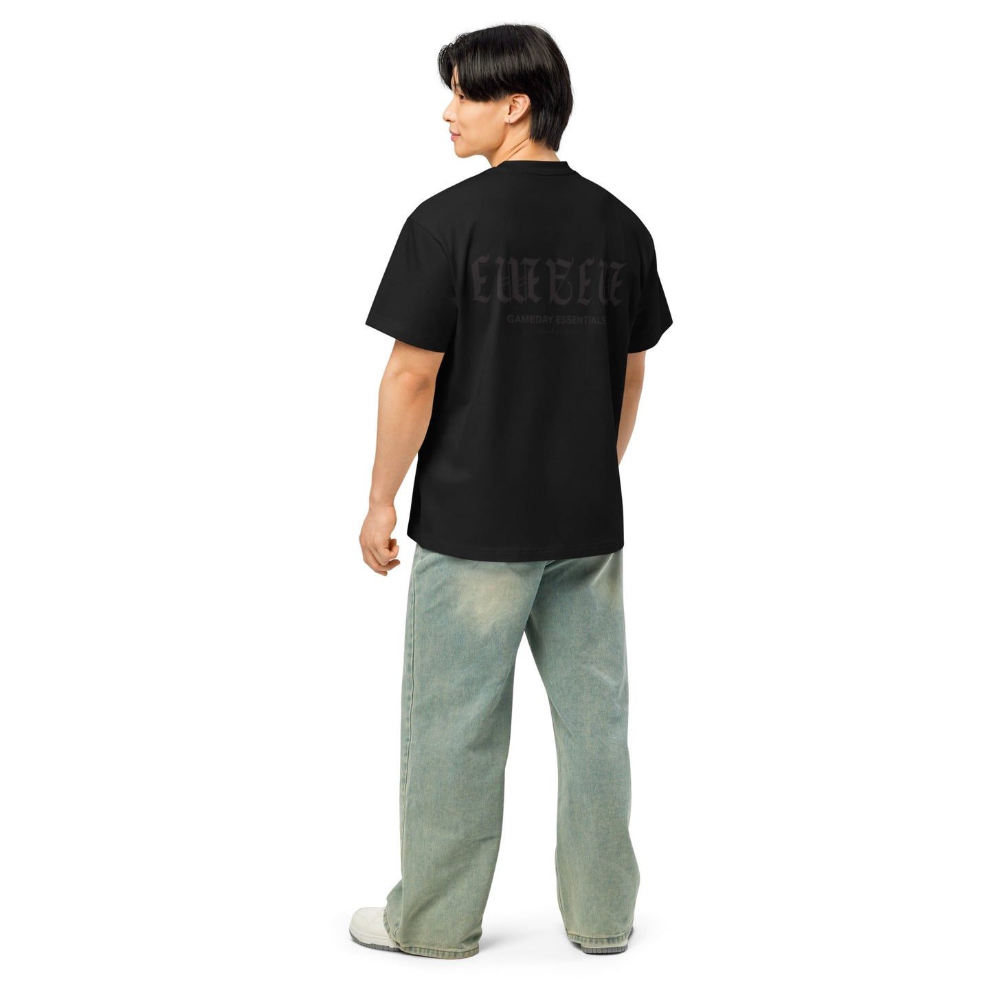Miami Essentials Oversized Tee Shirt Black