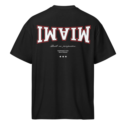 Miami Oversized Tee Shirt Black Limited Edition