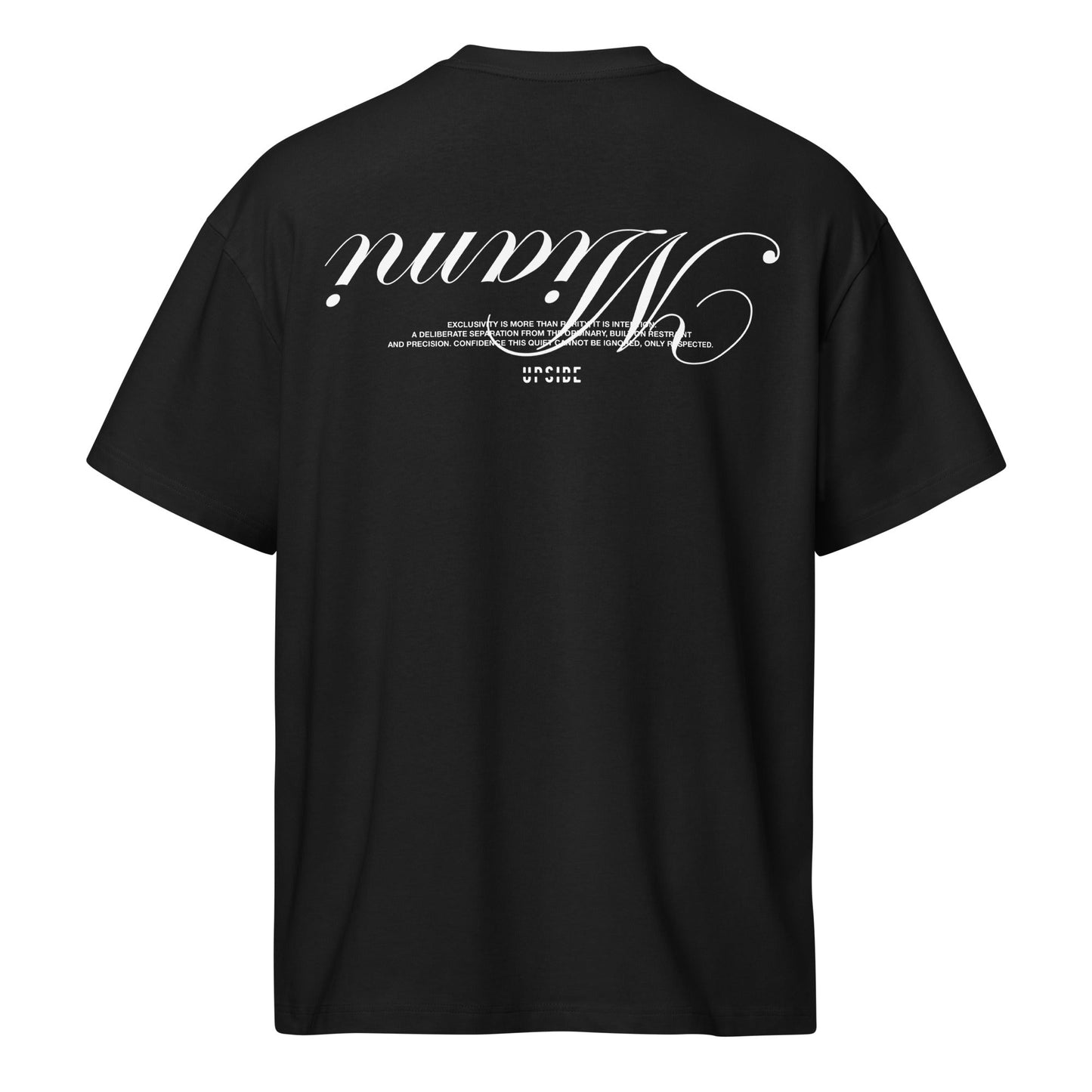 Miami Oversized Tee Shirt Black