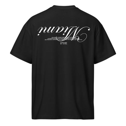 Miami Oversized Tee Shirt Black