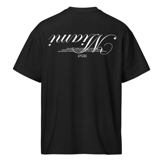 Miami Oversized Tee Shirt Black