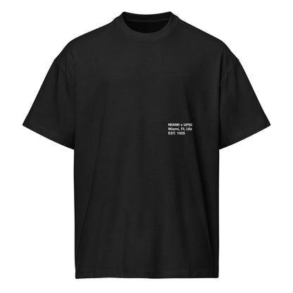 Miami Essentials Oversized Tee Shirt Black