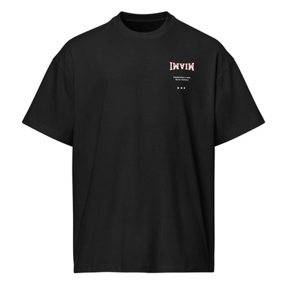 Miami Oversized Tee Shirt Black Limited Edition
