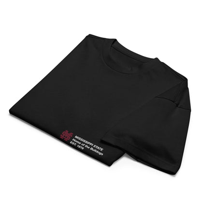 Mississippi State Essentials Oversized Tee Shirt Black