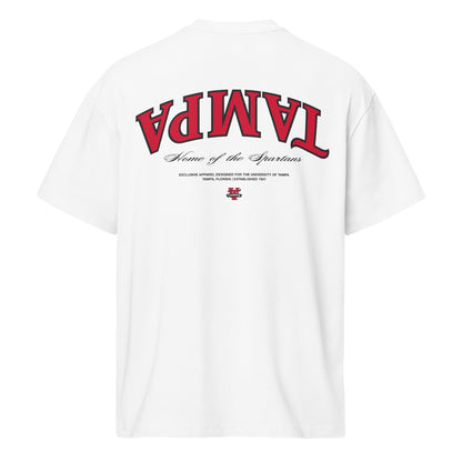 Tampa Spartans Essentials Oversized Tee Shirt White