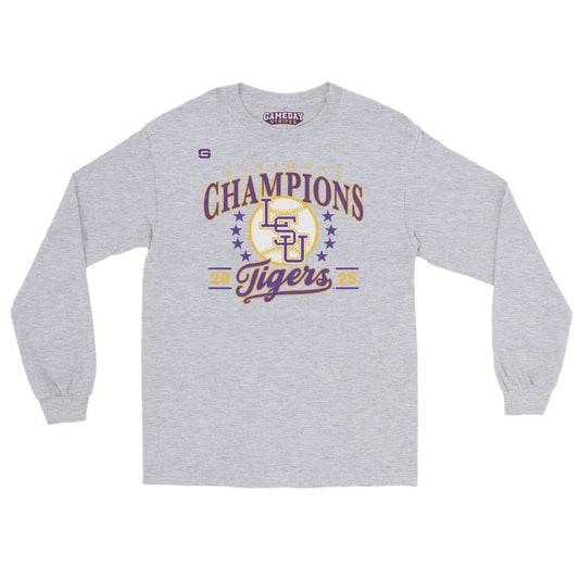 LSU Baseball National Champions Graphic Long Sleeve Shirt