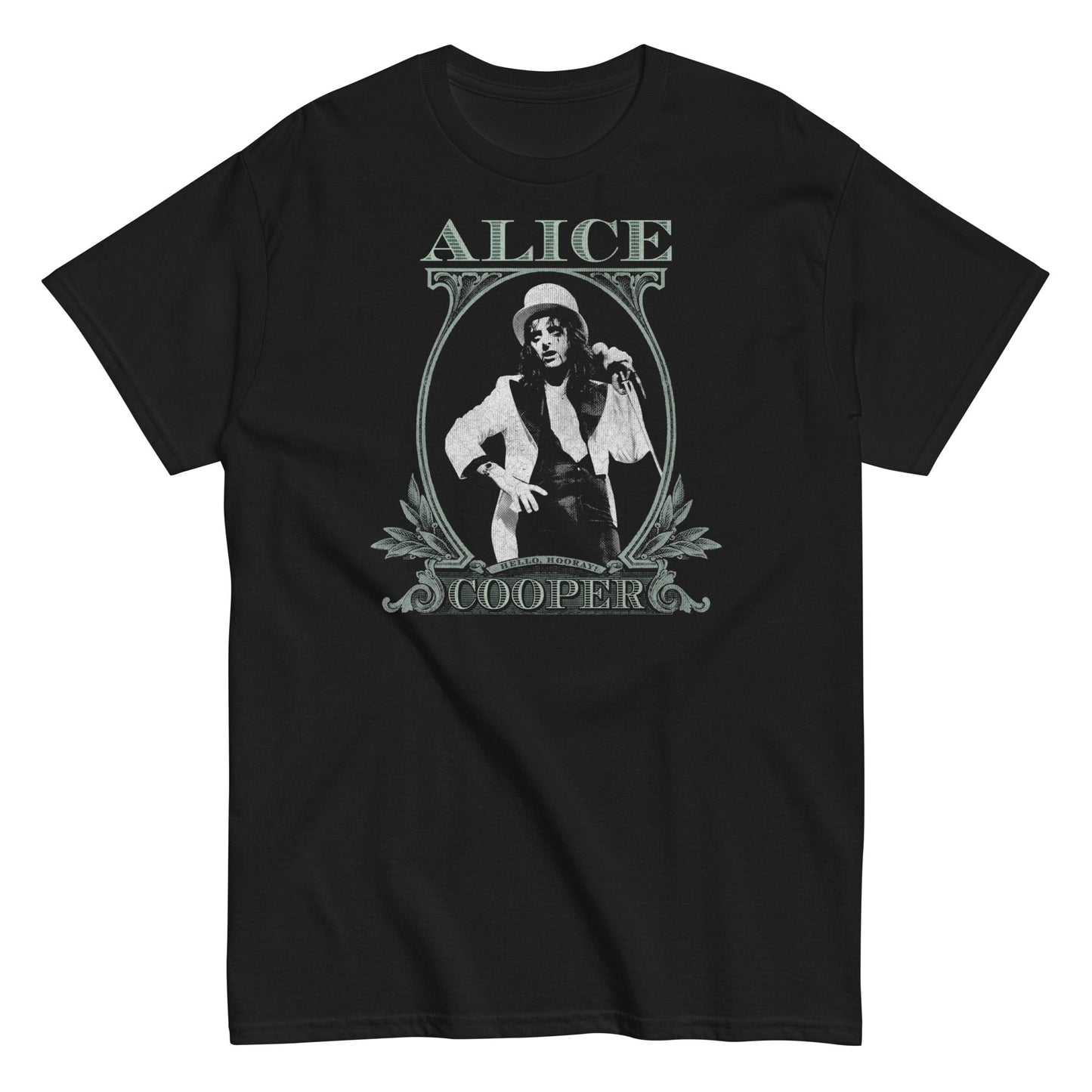 MerchMoment Alice Cooper - Bankroll Mens T Shirt Officially Licensed