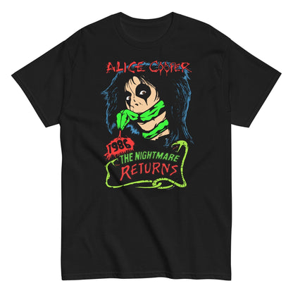 MerchMoment Alice Cooper - Nightmare Returns Mens T Shirt Officially Licensed