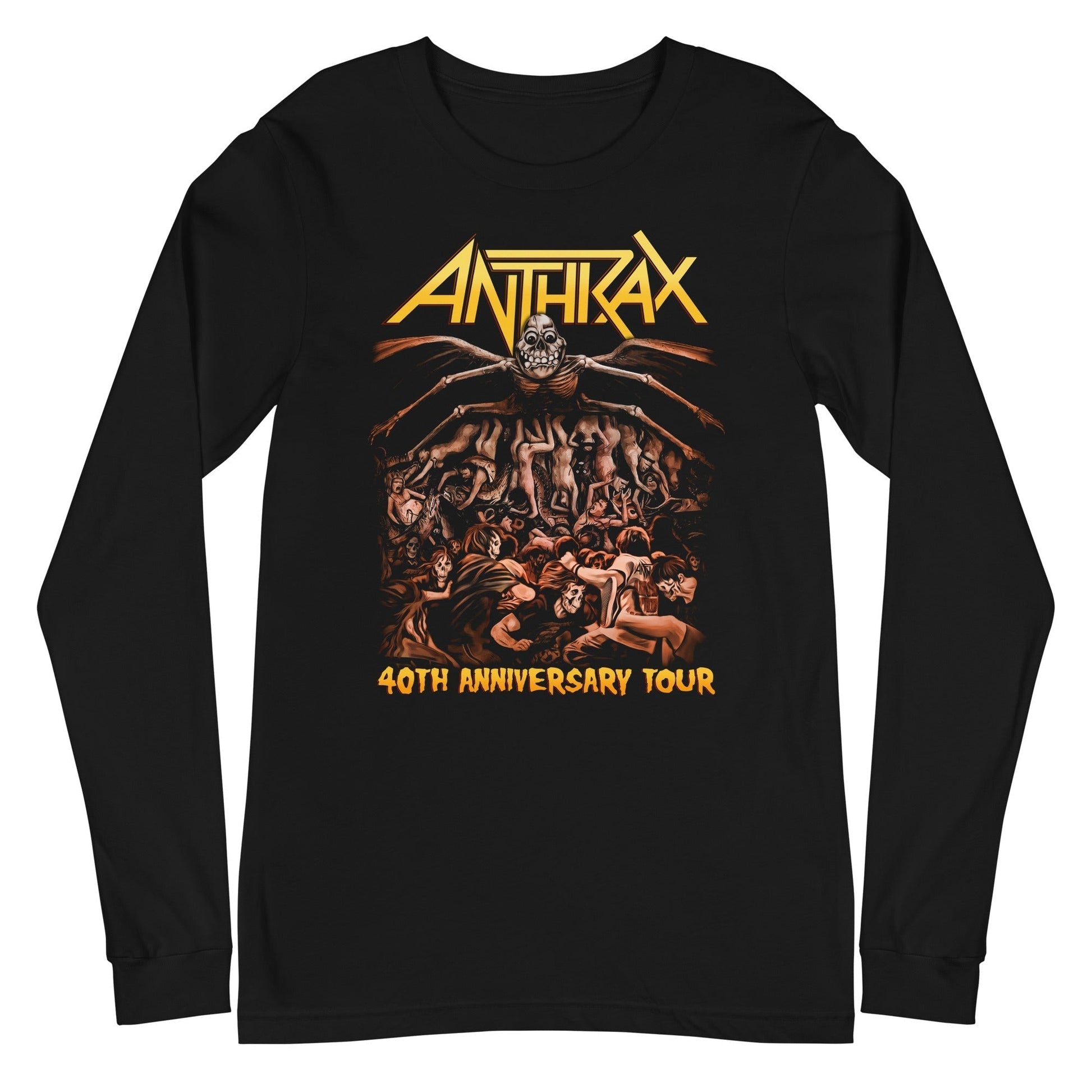 MerchMoment Anthrax - 40th Anniversary Tour Long Sleeve T-Shirt [Apparel]